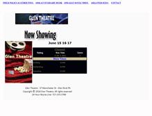 Tablet Screenshot of glen-theatre.com